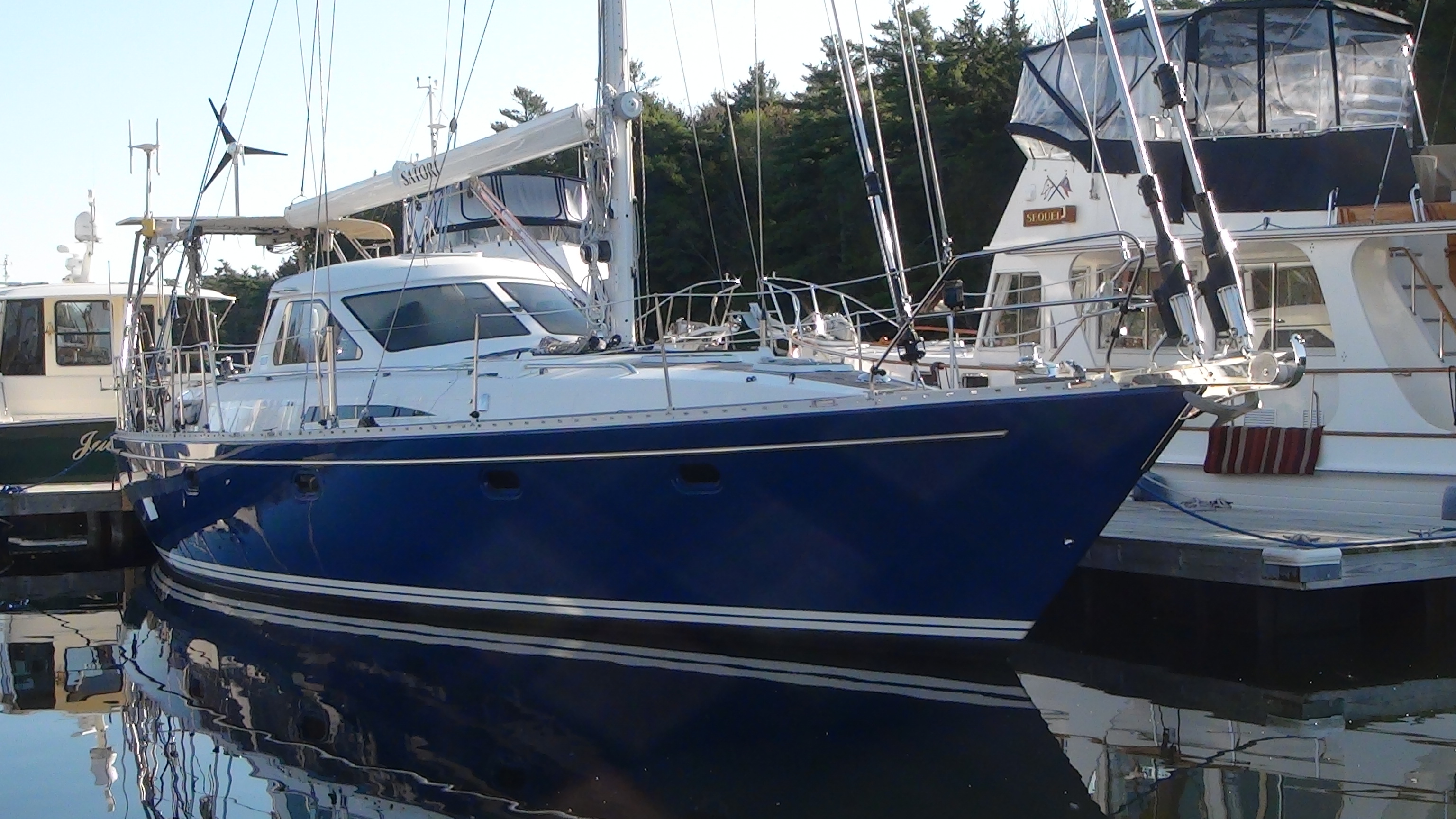 sailing boat yard refit trintella 47 great island boat yard sailing boat yard refit trintella 47 great island boat yard