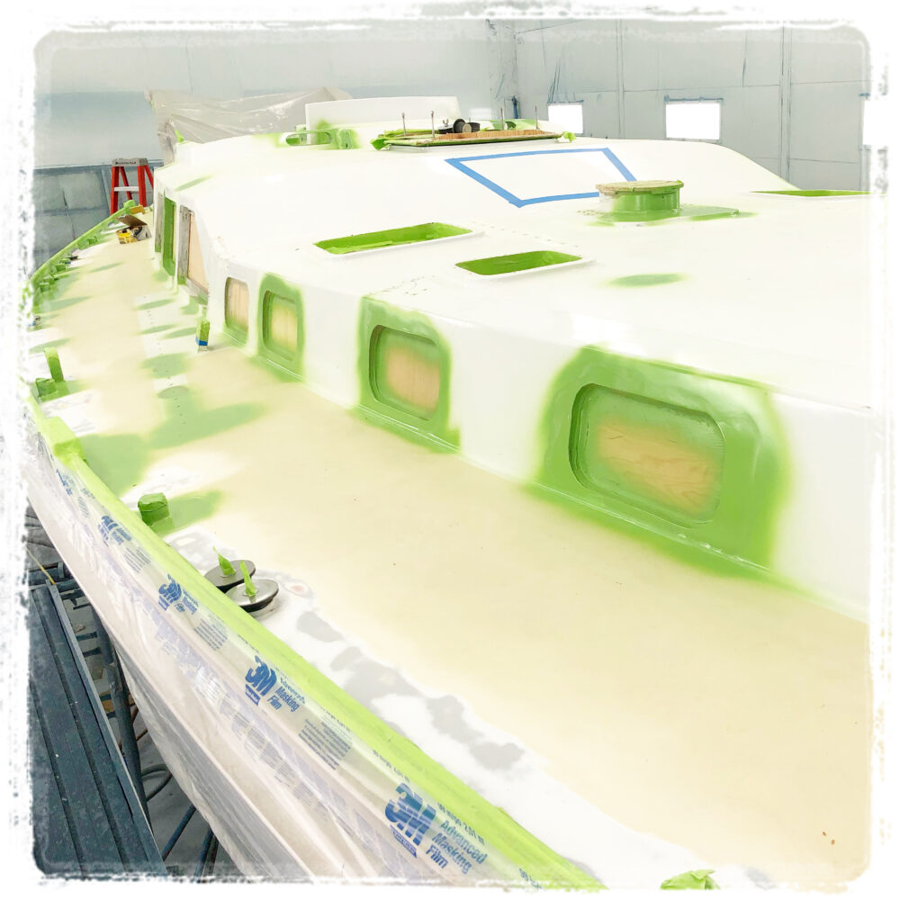 Priming Aluminum for Paint Great Island Boat Yard