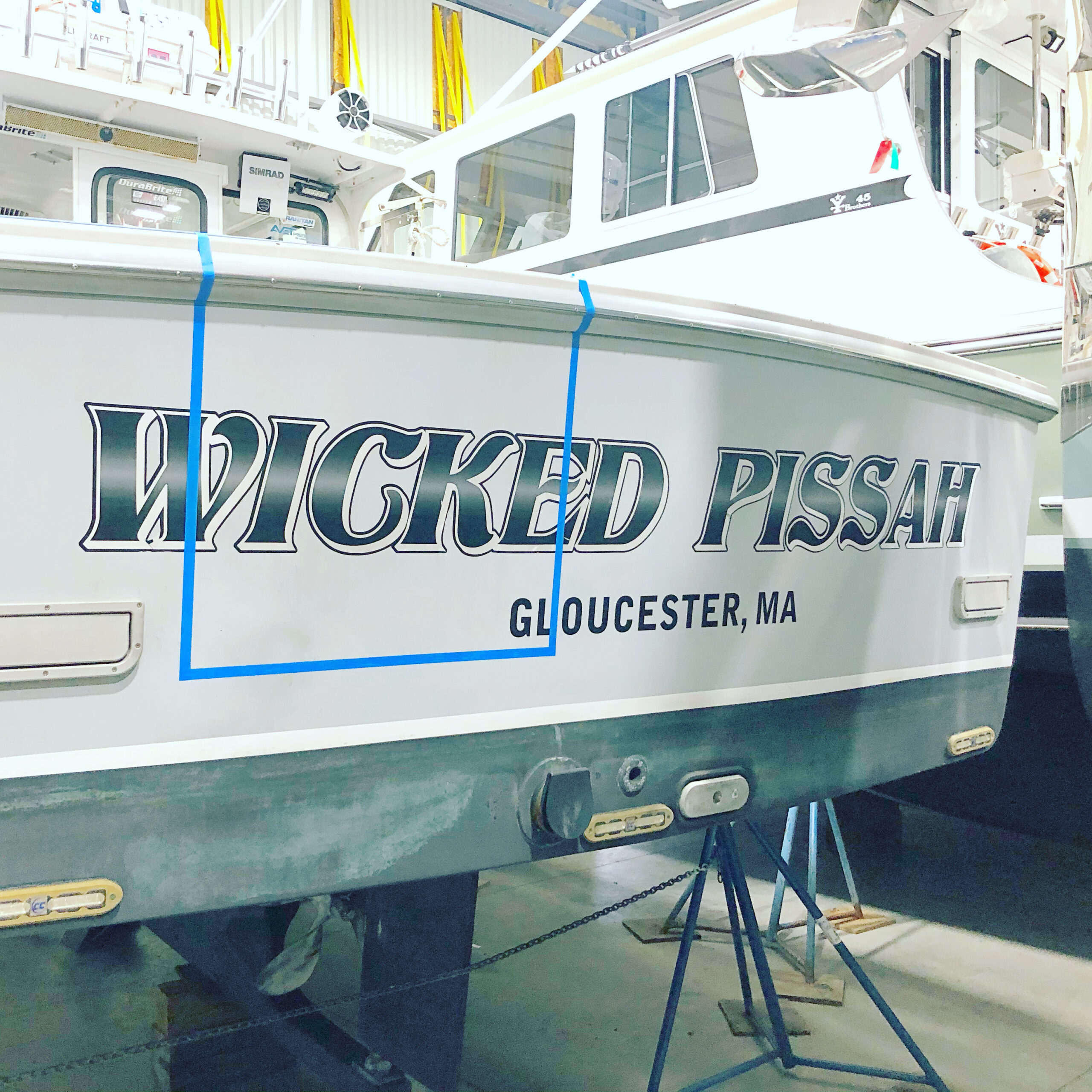 Tuna Door BHM 31 Great Island Boat Yard